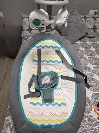 Mecedora para bebé Asalvo con estampado