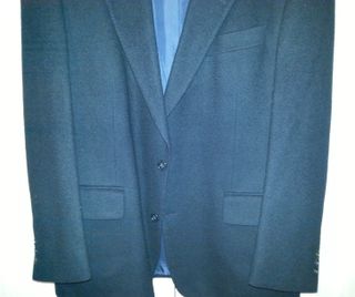 Chaqueta Paño Hombre Azul Marino Invierno