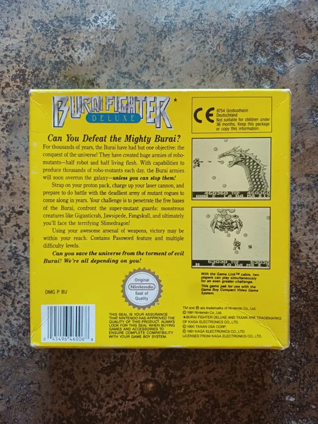 Burai Fighter Deluxe - Nintendo Game Boy [eur]