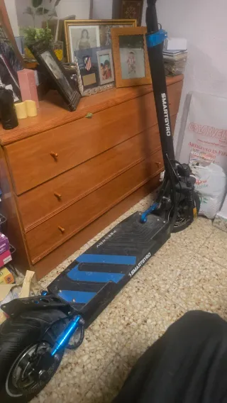 Patinete Eléctrico SmartGyro con solo 4 km. 