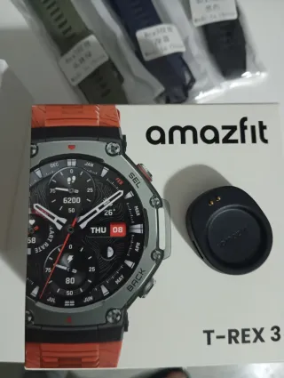 Amazfit T-Rex 3 Smartwatch   Rojo