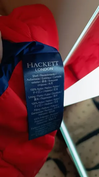 Plumas Hackett niño rojo