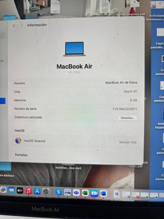 MacBook Air 13 Plata