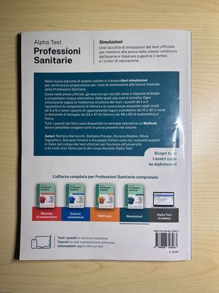 Alpha Test - professioni sanitarie 