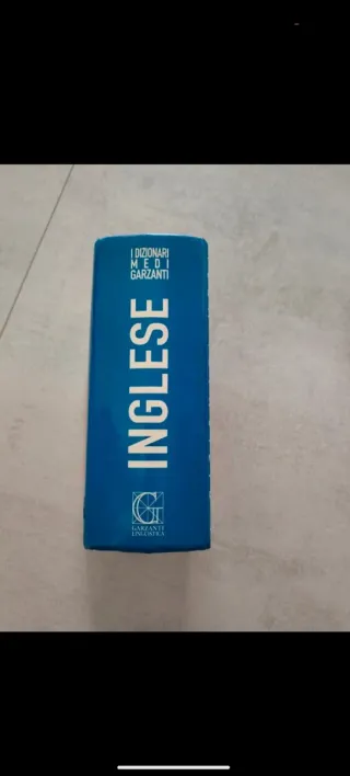 Dizionario della lingua inglese GARZANTI