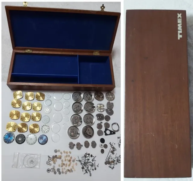 Gran Lote 3 Relojes y recambios de relojes antigua