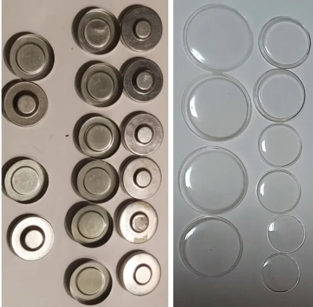 Gran Lote 3 Relojes y recambios de relojes antigua