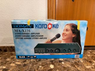 Amplificador Karaoke Boman MA-X116 Negro