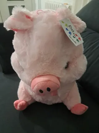 Morbido peluche Piggy Pink