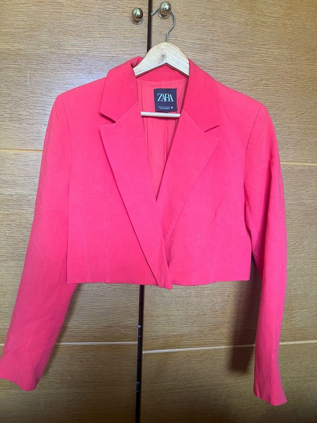 Blazer cropped Zara