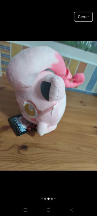 Peluche Pokémon Colagrito Jigglypuff
