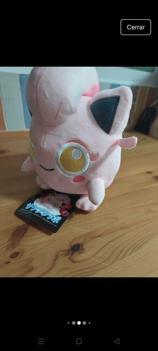 Peluche Pokémon Colagrito Jigglypuff