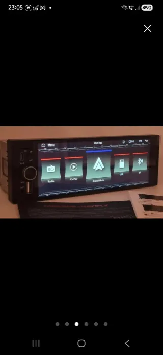 Radio Multimedia Coche CarPlay Android Auto