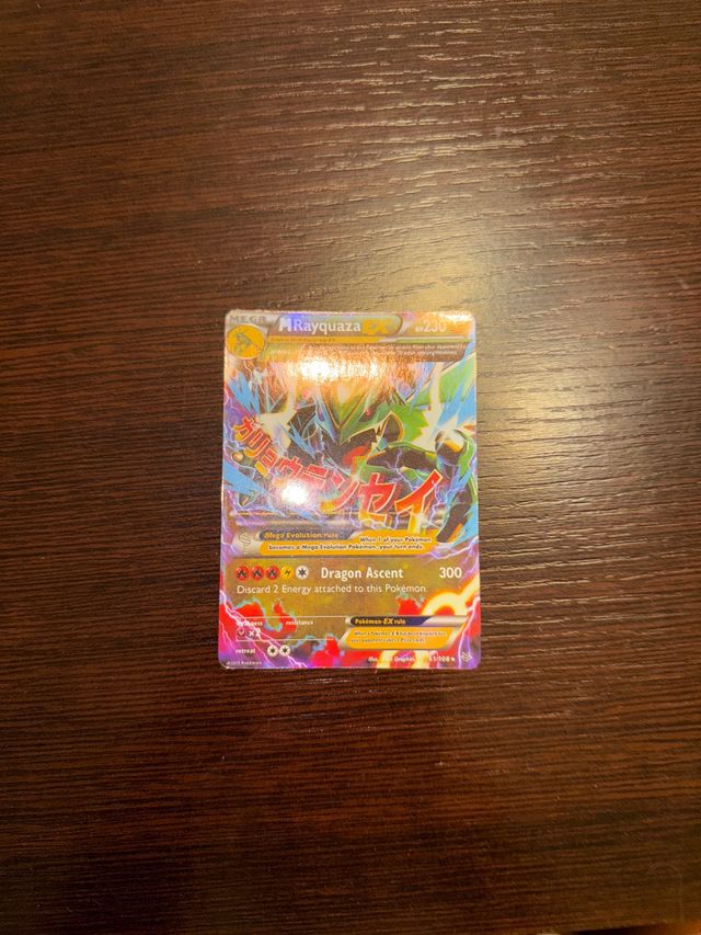 Carta Pokémon Mega Rayquaza EX