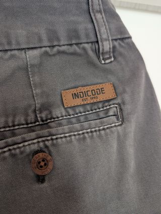 Pantaloni corti uomo Indicode tg. M grigi