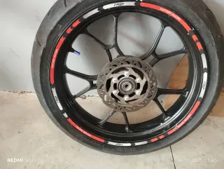 Llantas Derbi GPR 125. J 17xMT3.50 DOT y J17x2.75 