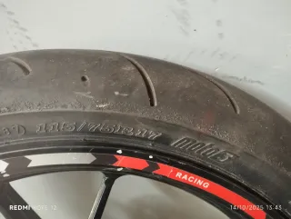 Llantas Derbi GPR 125. J 17xMT3.50 DOT y J17x2.75 