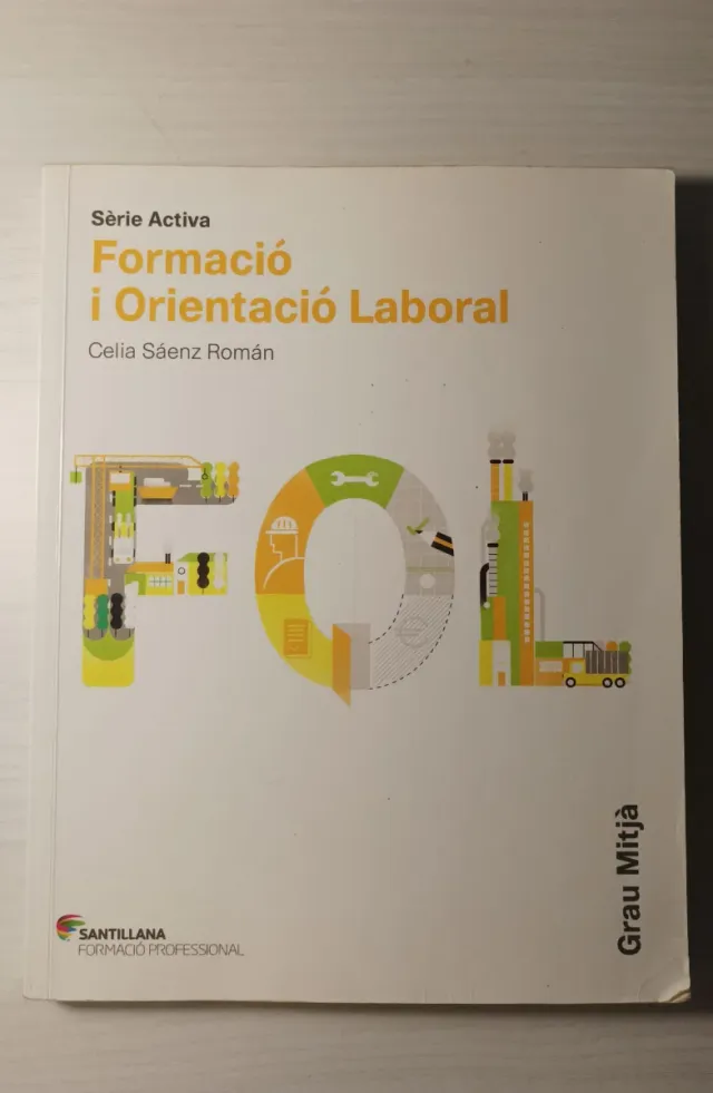 Libro Formació i Orientació Laboral per grau mitjà