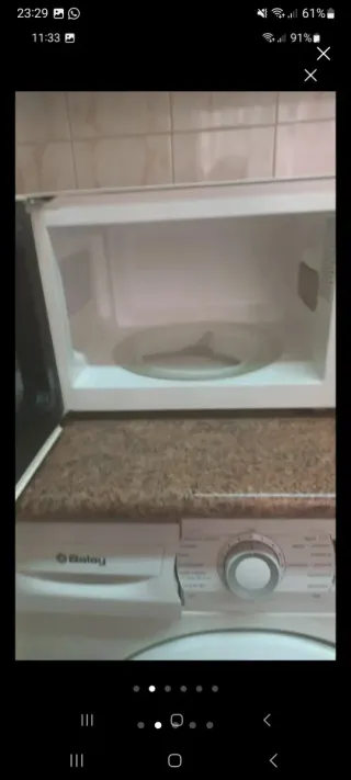 Microondas Dolphin Beige