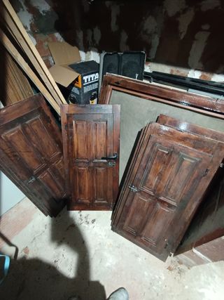 Puertas de madera rústicas