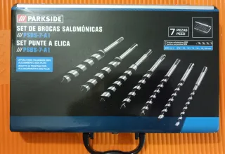 Set 7 Brocas Salomónicas SDS-Plus Parkside
