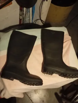 Botas de agua negras