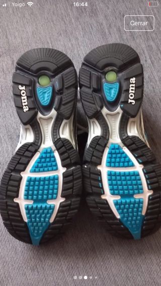 Zapatillas Joma Running Azul y Blanco