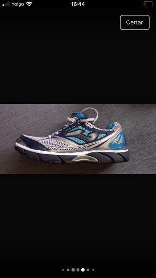 Zapatillas Joma Running Azul y Blanco