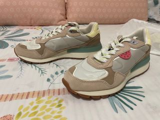 Zapatillas Bimba y Lola Jogger Beige/Menta