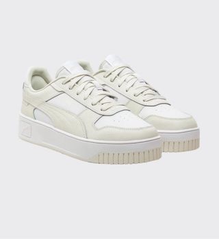Zapatillas Puma Beige/Blanco Talla 36