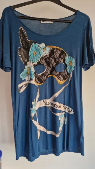 Camiseta Lefties Talla M Máscara Mascarada