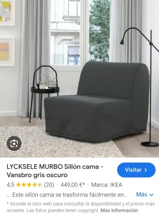 Sillón Cama IKEA LYCKSELE