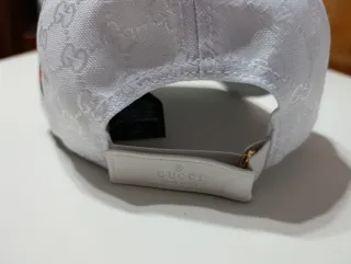 Gorra Gucci Blanca GG