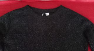 Jersey H&M Negro Brillante