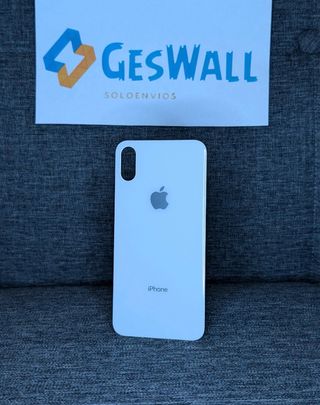Cover posteriore in vetro bianco per iPhone X