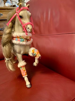 Cavallo Barbie 1991 Cappello fantina ottimo stato