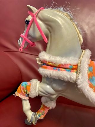 Cavallo Barbie 1991 Cappello fantina ottimo stato