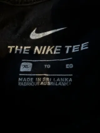 Camiseta Nike Negra Talla XL