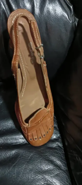 Zapatos de piel El Corte Inglés Marrones