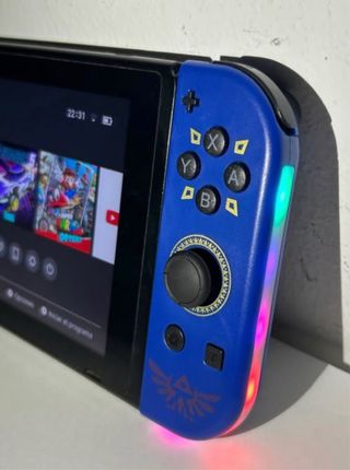 Joy-Con Azul Nintendo Switch-Zelda