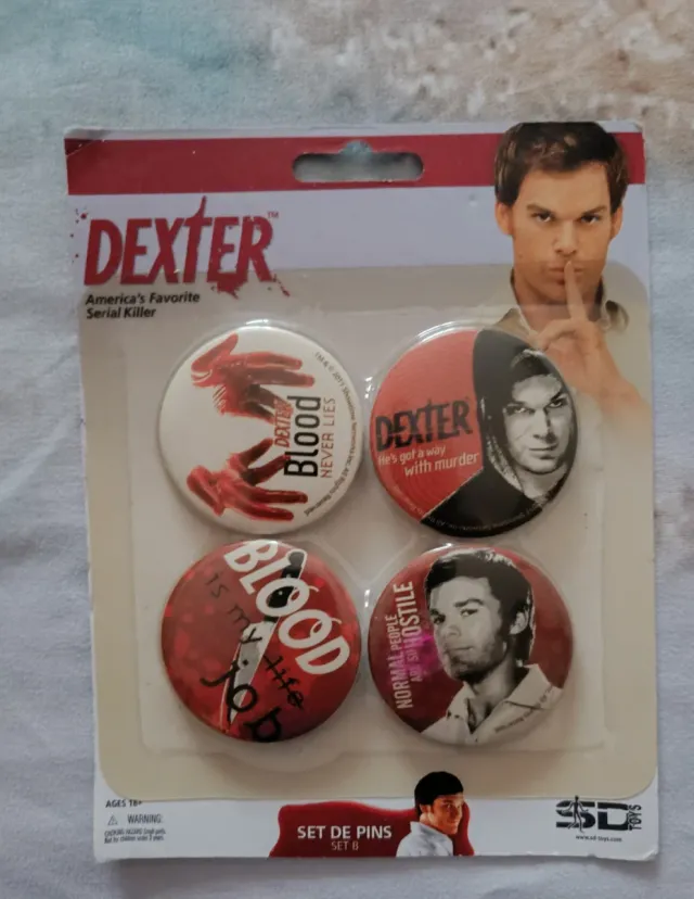 4 Chapas Serie Dexter