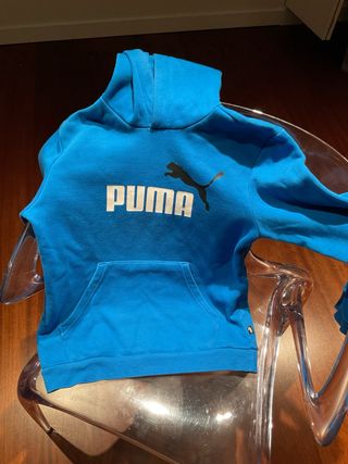 Sudadera Puma niño azul