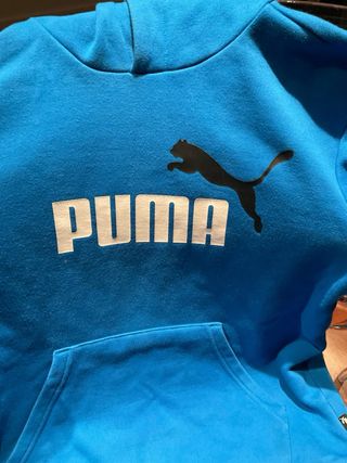 Sudadera Puma niño azul