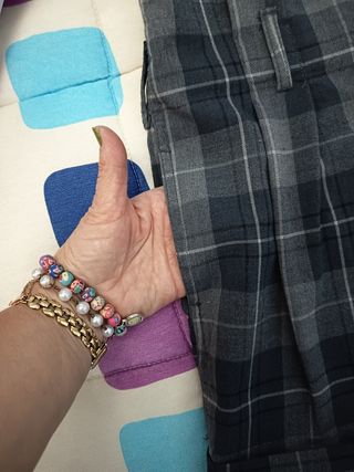 Shorts de cuadros Lefties.