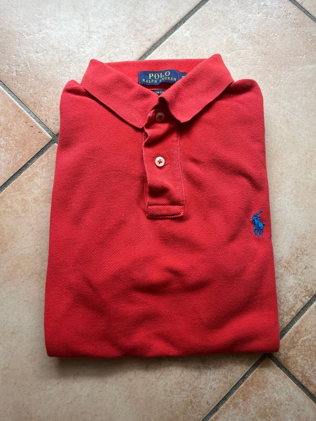 Polo Ralph Lauren Uomo Taglia S Rossa