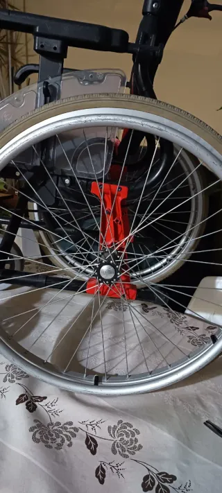 SILLA RUEDAS ALUMINIO 