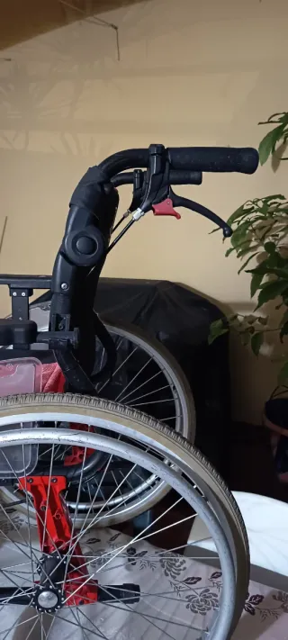 SILLA RUEDAS ALUMINIO 