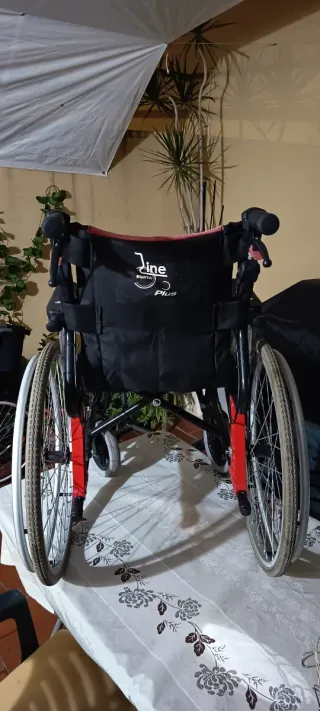 SILLA RUEDAS ALUMINIO 