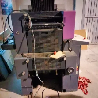 Heidelberg Quickmaster offset 2 colores