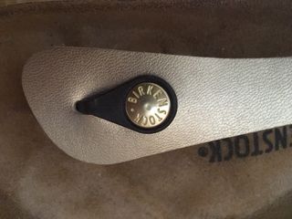 Sandalias BIRKENSTOCK doradas